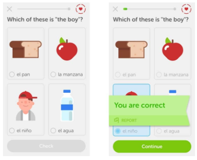 Duolingo . learning